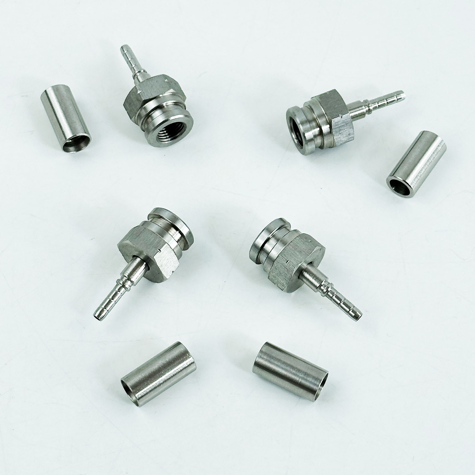 M10/0 Degree Stainless Steel Brake Hose Joint Brake Steel Hose Joint Brake Hose Stainless Steel Inner Wire Joint