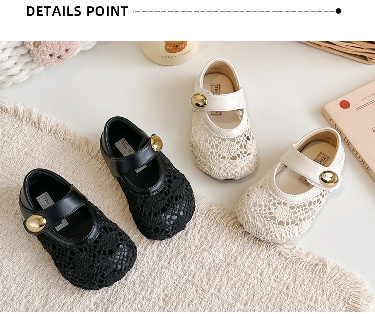 Mädchen Ballerinas Aus Spitze Und Mesh Für Den Alltag_voghion.com