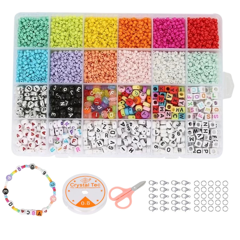 Acrylic set with letters
