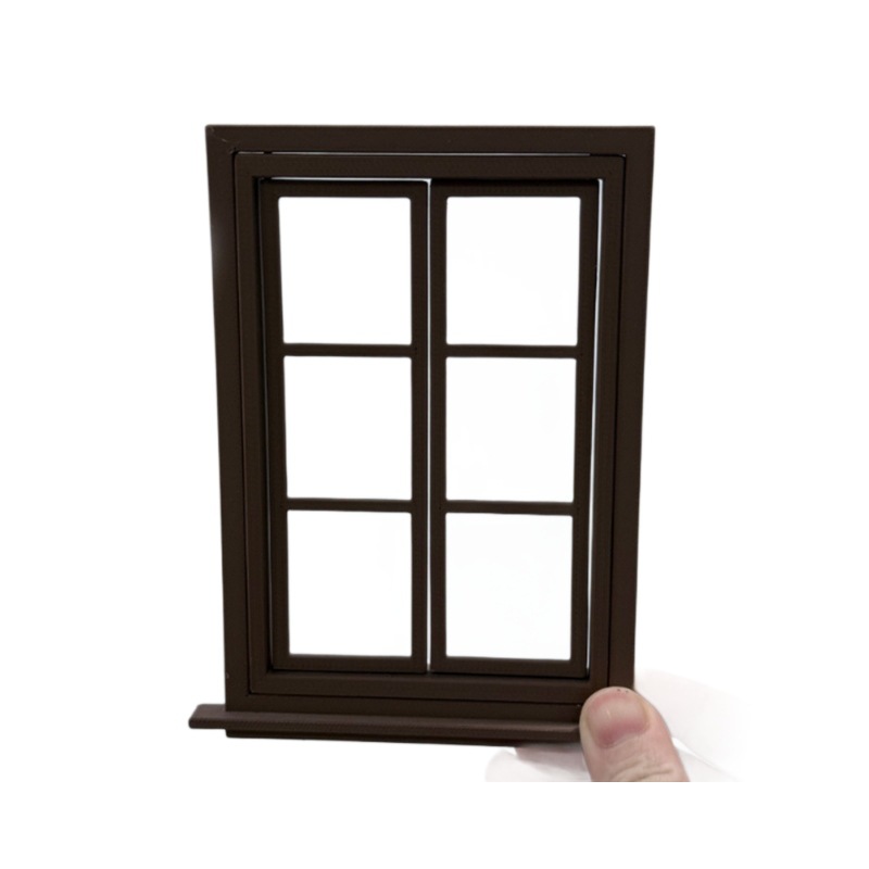 12 minutos decoración de la casa de muñecas ventanas mini accesorios de miniatura puertas y ventanas escaleras 1: 12