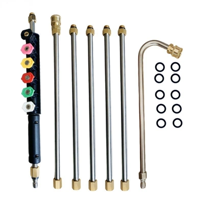gun extension rod 7 extension rod: High pressure car wash water gun