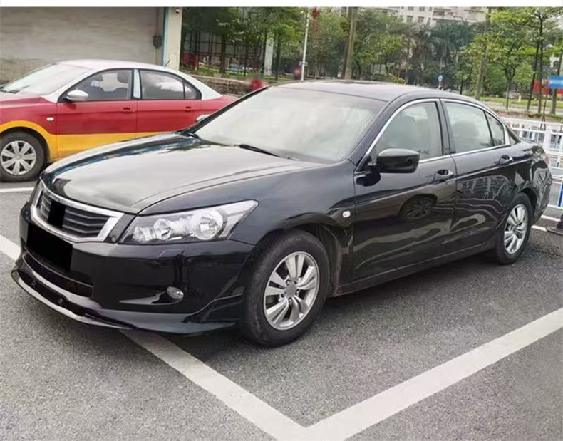 Eighth-Generation Accord Modification Parts 08-10 Model Modified Small Body Kit Front Spoiler Three-Piece Set Front Lip Front Corner Body Kit