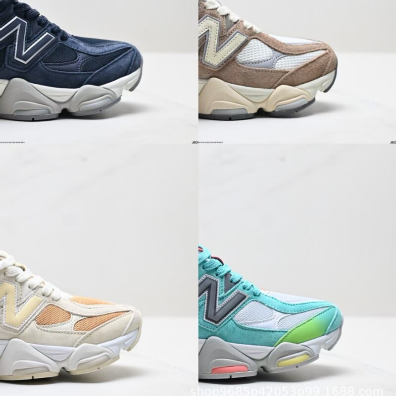 Putian Sports Company Level New Balance 9060 Series Retro Casual Cushioning Sports Jogging Shoes