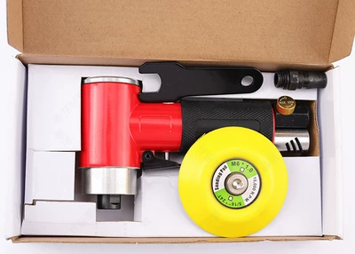 Jikosan Straight Core Pneumatic Grinder Polishing Machine Car Waxing Small Grinder Straight Core Woodworking 3inch Tools (Avtomobil qapı kilidi silindrləri)