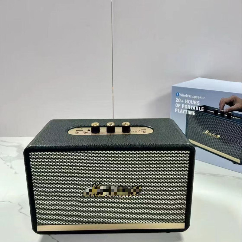 Cross-Border Applicable Acton2 Home Bluetooth Speaker M18 Desktop Rock Retro High-Volume High-Appearance Speaker