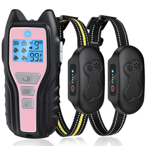 New Waterproof Patent Dog Trainer Pet Training Collar for Export, Dropshipping Dog Collar