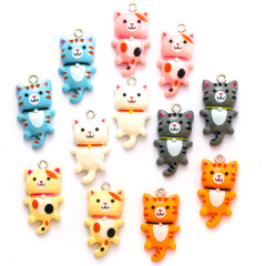 DIYアクセサリー樹脂子猫手作りアクセサリーイヤリングイヤリングイヤリングペンダントペンダントアクセサリーW255