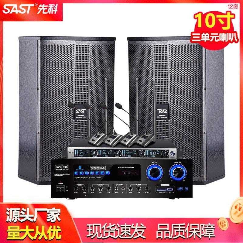 先科会議室音響セット壁掛け式スピーカーホームシアターktv音響セット舞台スピーカー|undefined