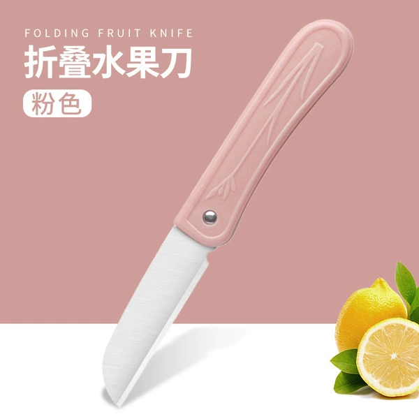 Folding fruit knife (Nordic pink)