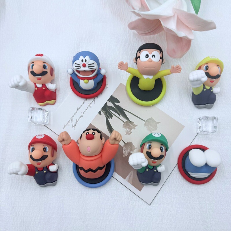 Cartoon Doraemon and Nobita Car Decorations 3D Fridge Magnets Bathroom Stickers Electric Vehicle Car Decorations Cartoon Doraemon and Nobita Car Decorations 3D Fridge Magnets Bathroom Stickers Electric Vehicle Car Decorations