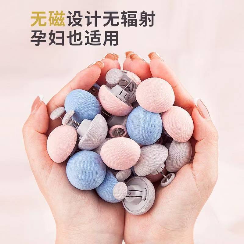 布で覆われたベルベットキルトホルダーキルト卸売ボタンロック解除カバー抗ラン滑り止めキノコヘッドキルトコーナークリップ|undefined