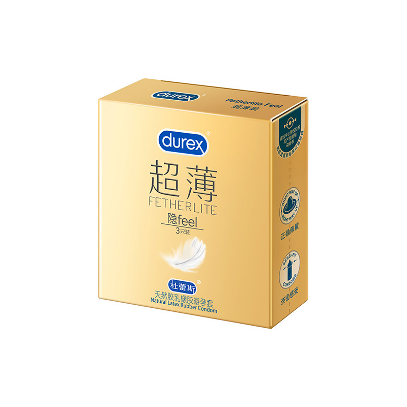 Durex Full Range of Condoms Hyaluronic Acid Bold Love 001 Ultra-Thin Invisible Condoms Smooth Pleasure Lubricant
