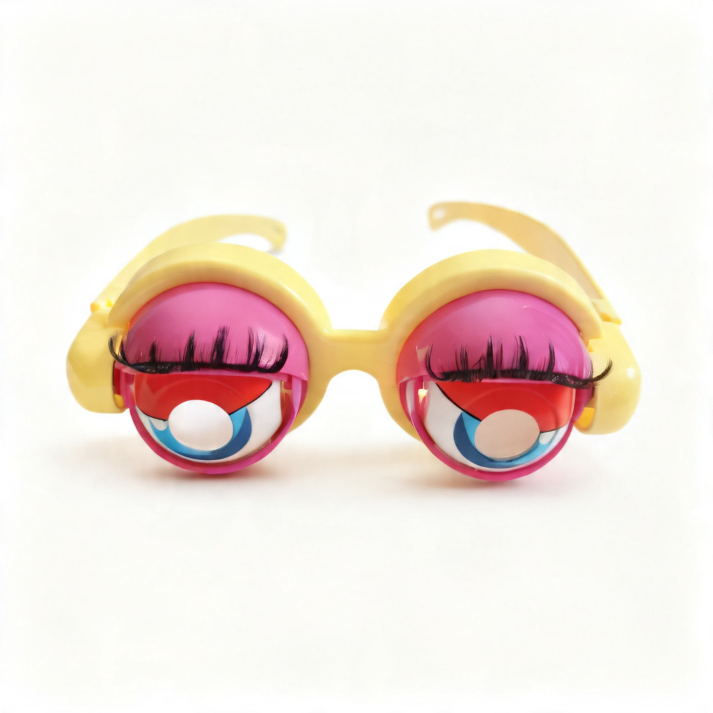 Tiktok mismo ojos locos novela creativa divertido gafas de los niños juguetes transfronterizos truco al por mayor