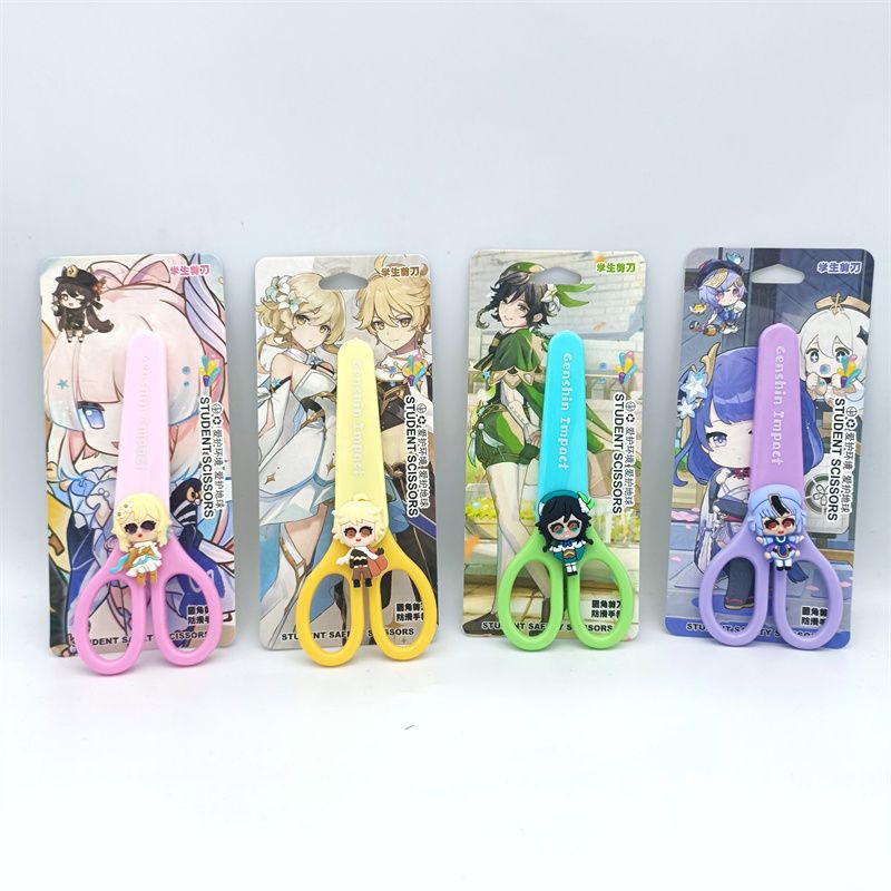 Nuevas tijeras de Kitty estudiantes como dibujos animados tijeras hechas a mano creativas tijeras de corte de alto valor al por mayor