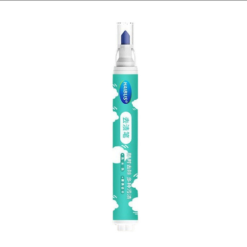 Stain remover pen, stain removal artifact, white clothes oil stains, no wash, portable clothes to remove oil stains