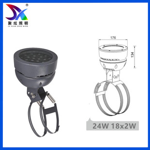 Juxuan Led Square Light Beads Floodlight Waterproof Landscape Engineering Lighting Tree Lighting Projection Light Waterproof Landscape Light