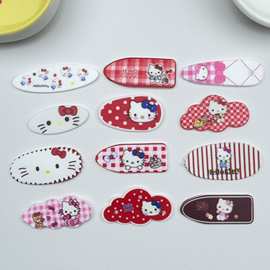可爱卡通KT猫凯蒂猫系列 PVC软胶配饰 DIY手工发夹头饰冰箱贴材料