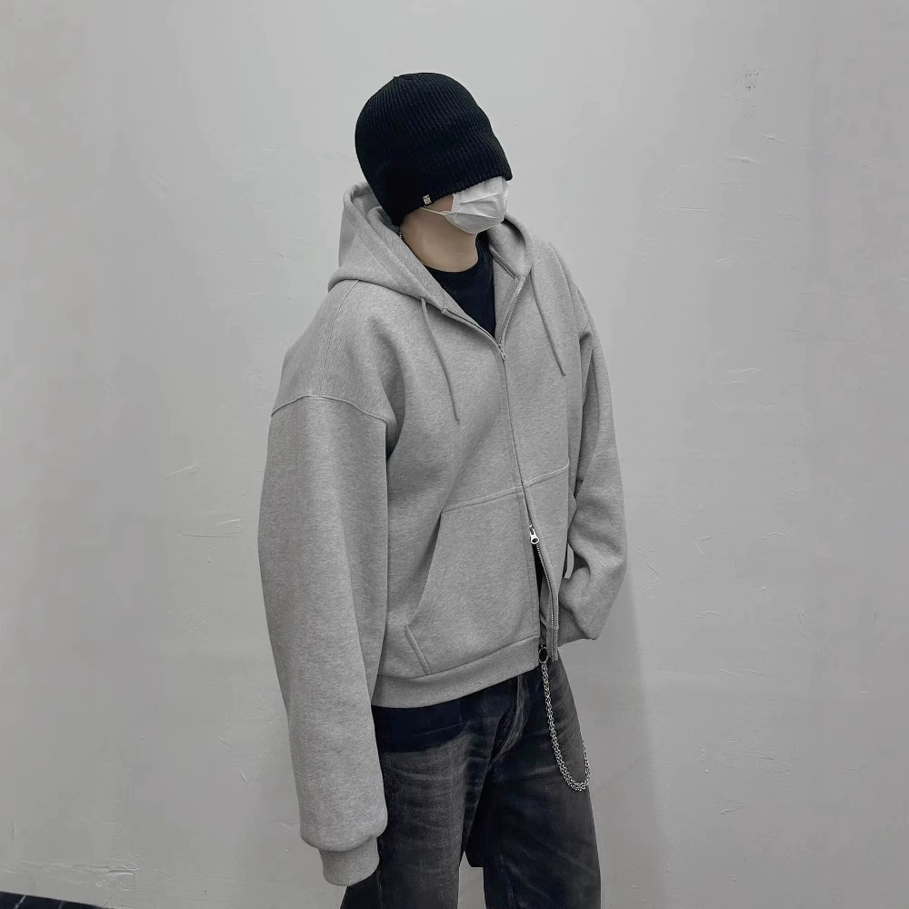 6PM Drill сплошной цвет хип-хопа бархат с капюшоном свитер длинные брюки мужской прилив спортивный костюм куртка