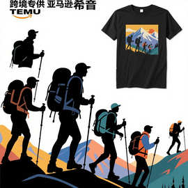 烫画厂跨境专供T恤烫图服装印花热转印烫画贴现货批发卡通烫画贴