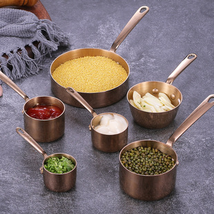 Factory direct supply thick 304 stainless steel mini sauce pot dish kitchen Hotel sauce seasoning multi-function pot
