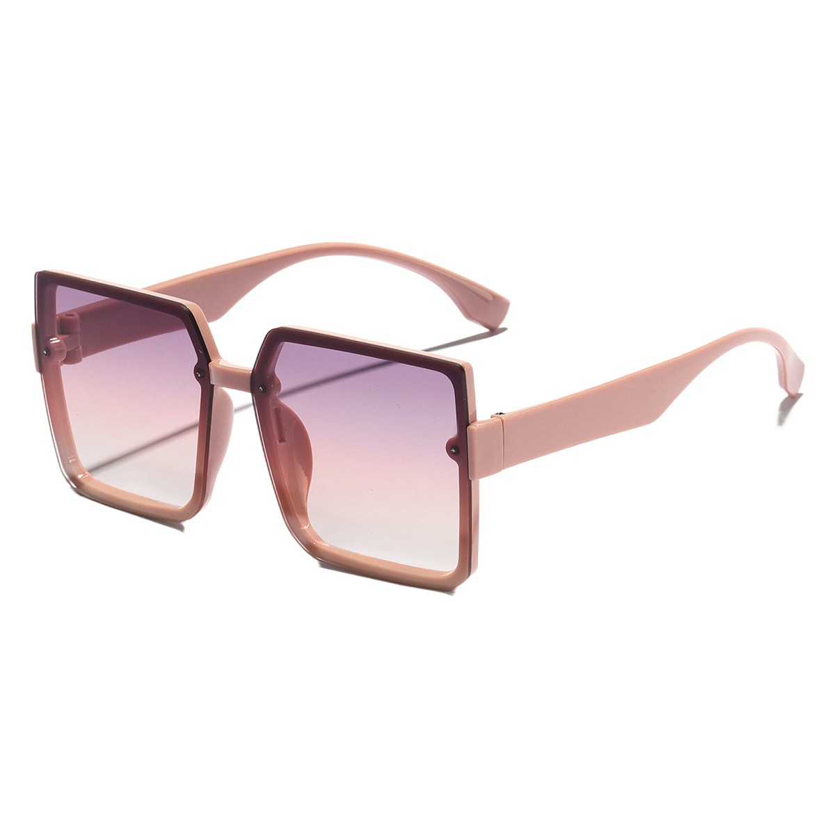 Nuevas gafas de sol cuadradas de moda para mujer estilo coreano Dalian adelgazante gafas de sol de Marco grande UV400 gafas de sol a prueba de UV