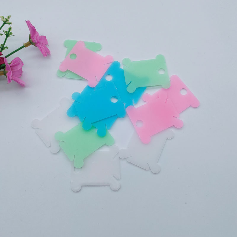 十字刺繍巻線板線板プラスチック巻線板刺繍線整理ツール5色巻線カード掛け線セット卸売り|undefined