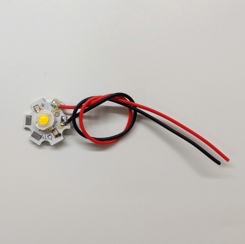 仿流明灯珠焊红黑线003