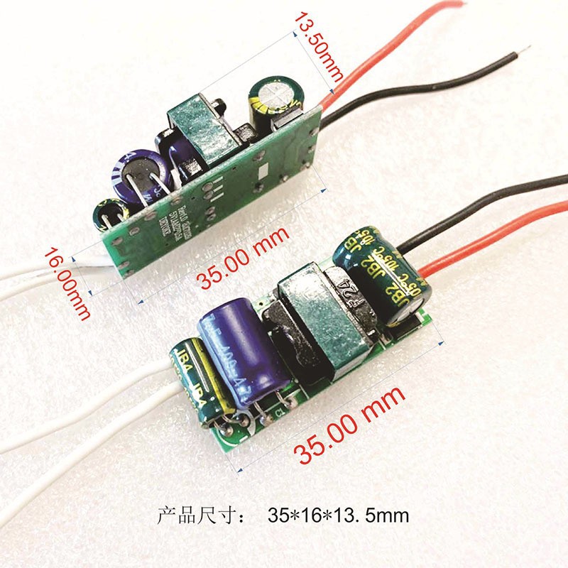 A 5V 1A constant voltage and constant current driver power supply can be used as a transformer and charger for LED strip lights, string lights, and automatic curtain machines.