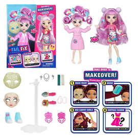 惊喜娃娃玩具盲盒遇水变色公主换装换发具女孩玩偶洋娃娃宠物玩具