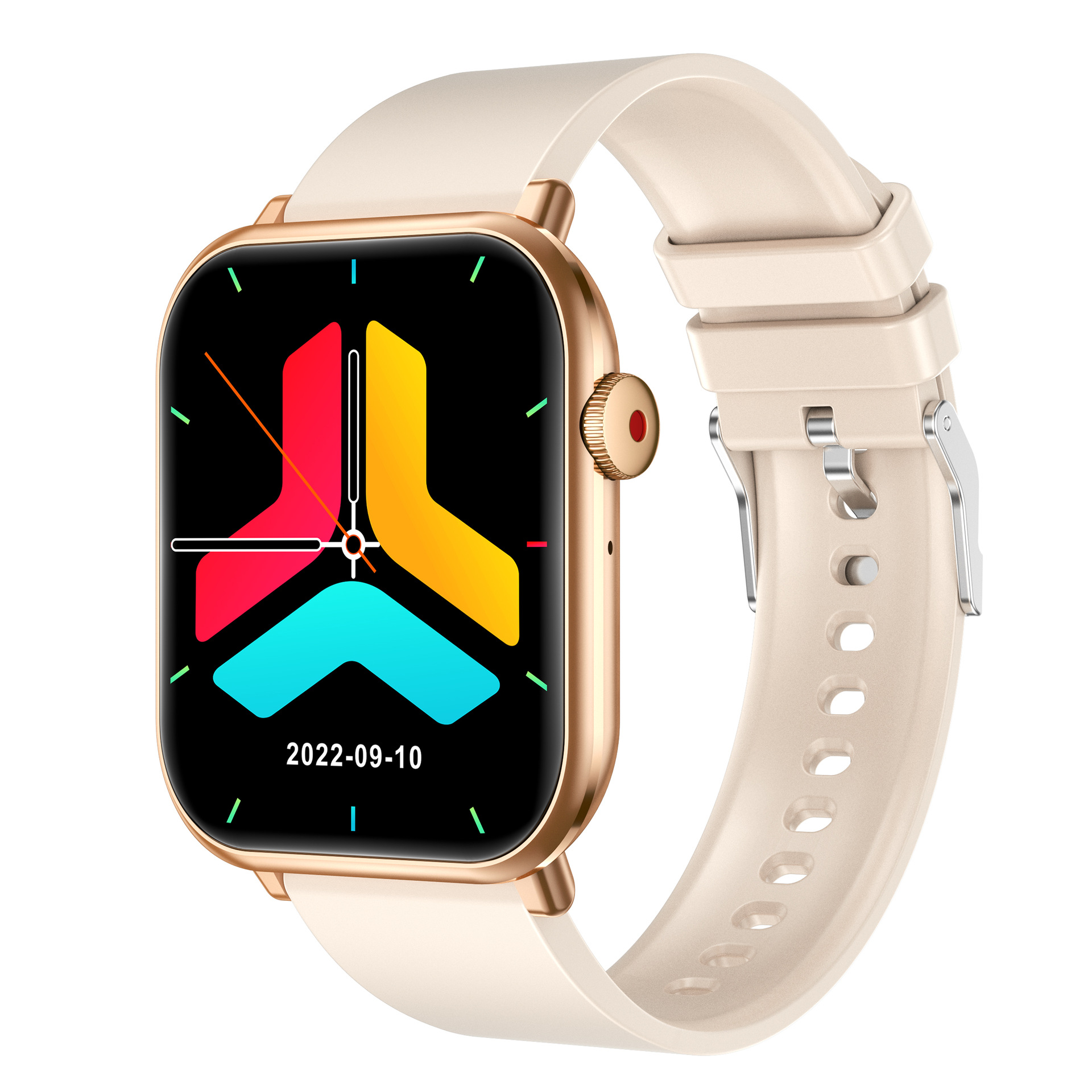Cross-border new QX9 smart watch sports Bluetooth call 1.96inch large screen heart rate measurement blood pressure exercise ring