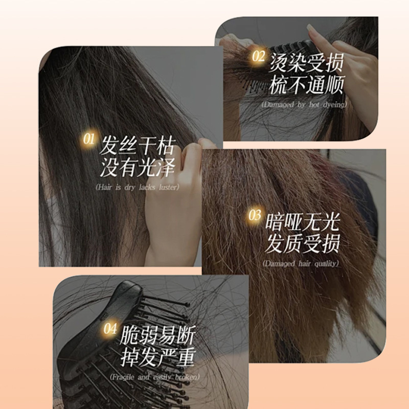 Shampoo para el cabello de ginseng refrescante anti-caspa anti-picazón cabello flojo mejora el champú pellizco al por mayor fabricante