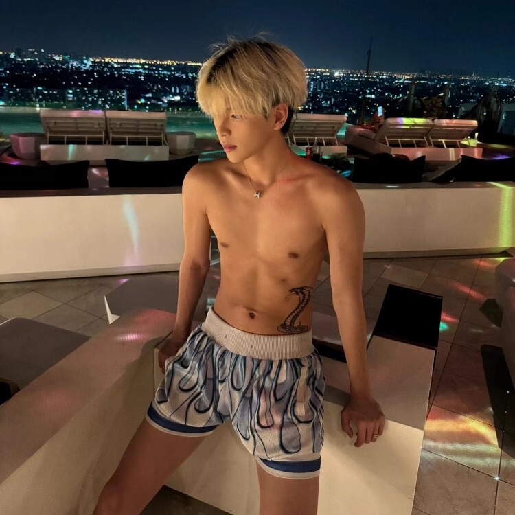 American Blue Flame Three-Quarter Basketball Sports Pants Men's Summer Loose Casual Thin Quick-Drying Fitness Shorts Trendy