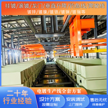 大型全自动电镀设备流水线龙门式镀铜镀镍镀银设备生产线涂装设备