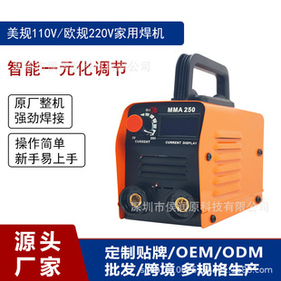 Electric welding machine 110v household MMA250 small ARC300 cross-border wholesale US gauge European gauge welding machine portable