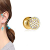 Ear clips, earrings, European style, simple and elegant design, no pierced ears