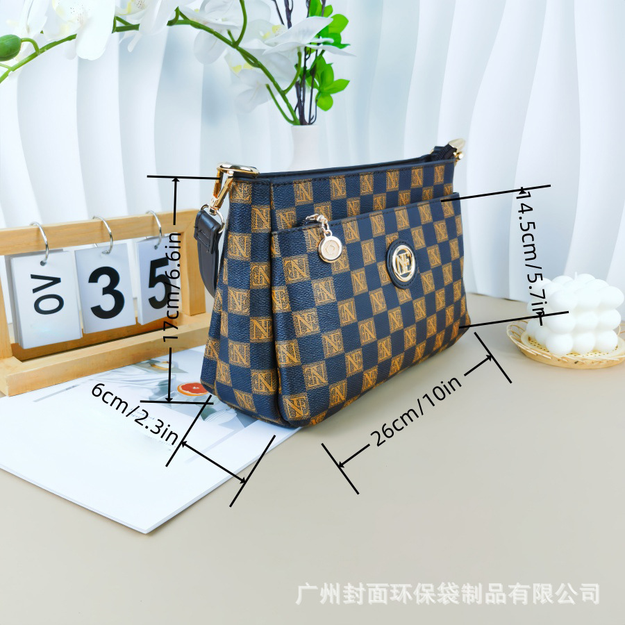 속옷 가방 여성의 2023 새로운 패션 크로스 바디 유행 한국 스타일 대용량 질감 유행 어깨 가방