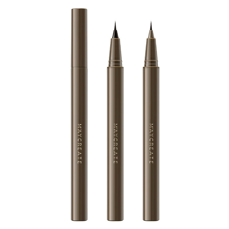 Подводка для глаз от Eye pencil компании 健美创研, водостойкая подводка, стойкий эффект, не осыпается