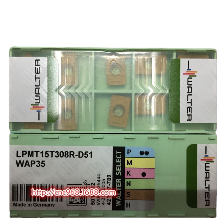 批发德国WALTER瓦尔特LPMT15T308R-D51 WAP35硬质合金涂层铣刀片