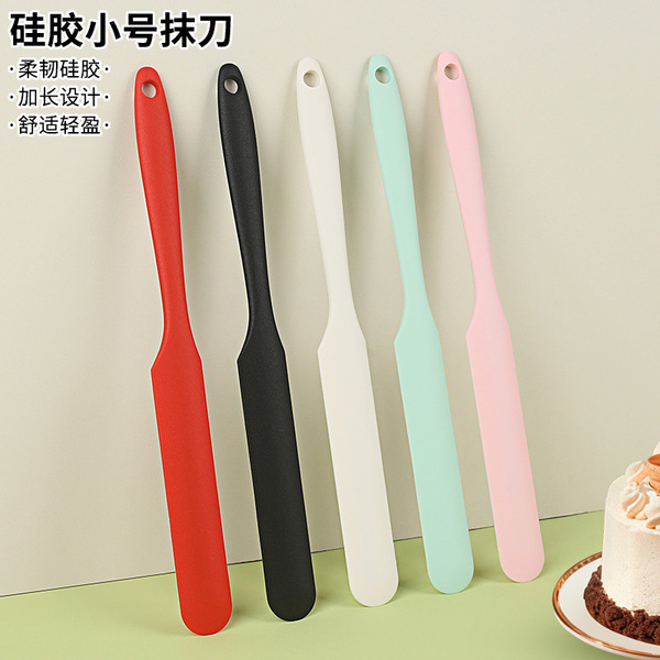 Silicone cream scraper