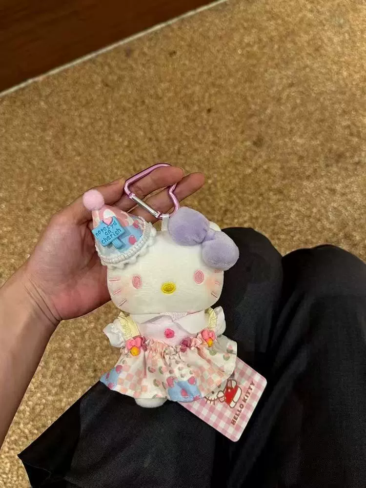 Hello Kitty, Hello Kitty, оригинальный классический рюкзак, мультяшная милая подвеска, плюшевый брелок, кукла