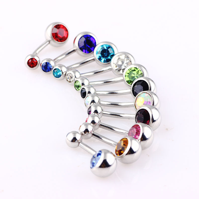 Pointed titanium steel lip stud product view