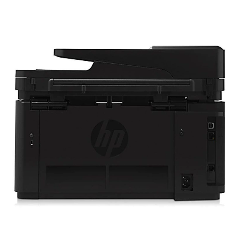 HP M128fn черно-белый лазерный многофункциональный принтер: печать, копирование, сканирование формата A4, телефон/факс, непрерывная подача бумаги