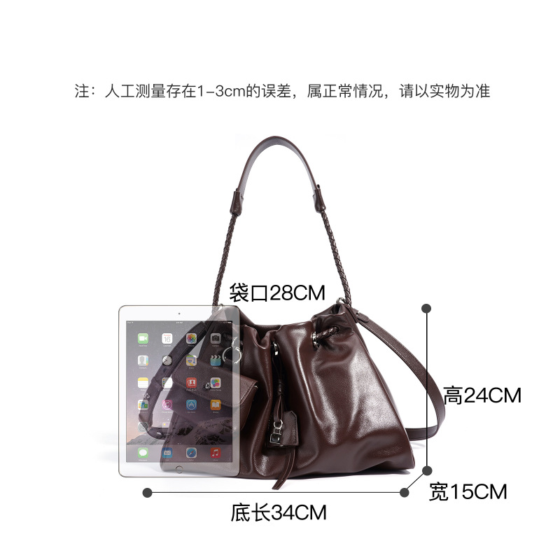 跨境欧美时尚感手提包磁扣款式单肩背包斜跨包秋冬氛围感腋下包包|undefined