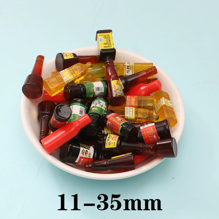 Small realistic food play, creative bottle, accessory, wholesale, handmade