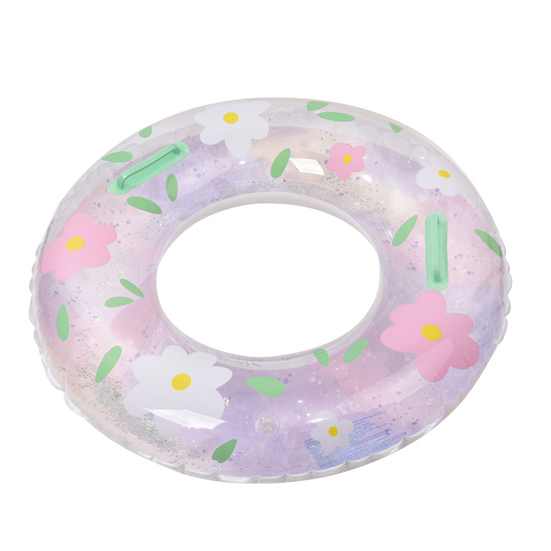 Anillo de natación para bebés, anillo salvavidas engrosado, anillo de natación para axilas para niños y mujeres adultas rosas al por mayor