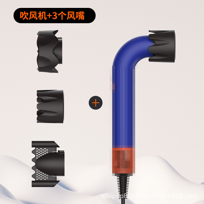 戴师傅HD17弯管电吹风机Hd18高速吹风沙龙家用发廊负离子电吹风筒|undefined