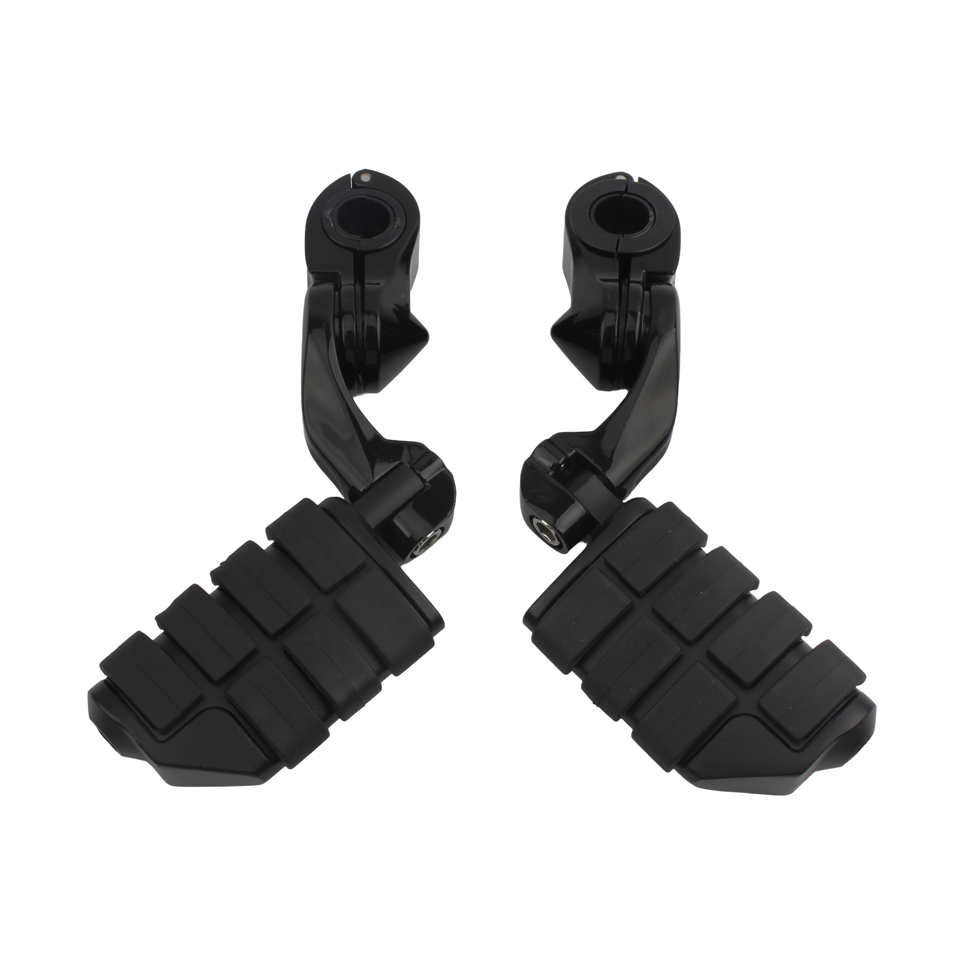 Motorcycle Foot Pedal Bracket Set Short Version for Harley Road King Street Glide Aluminum Alloy Leisure Footrest Modification Parts