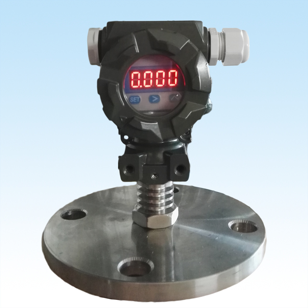 WMB--FL带显示/法兰式压力变送器/液位变送器/高温压力厂家直售