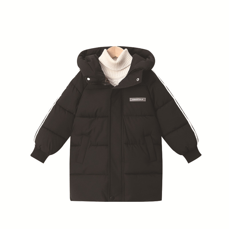 839 ropa infantil ropa de algodón engrosada para niños ropa de algodón mediana y larga chaqueta de algodón para niños y niñas comercio exterior