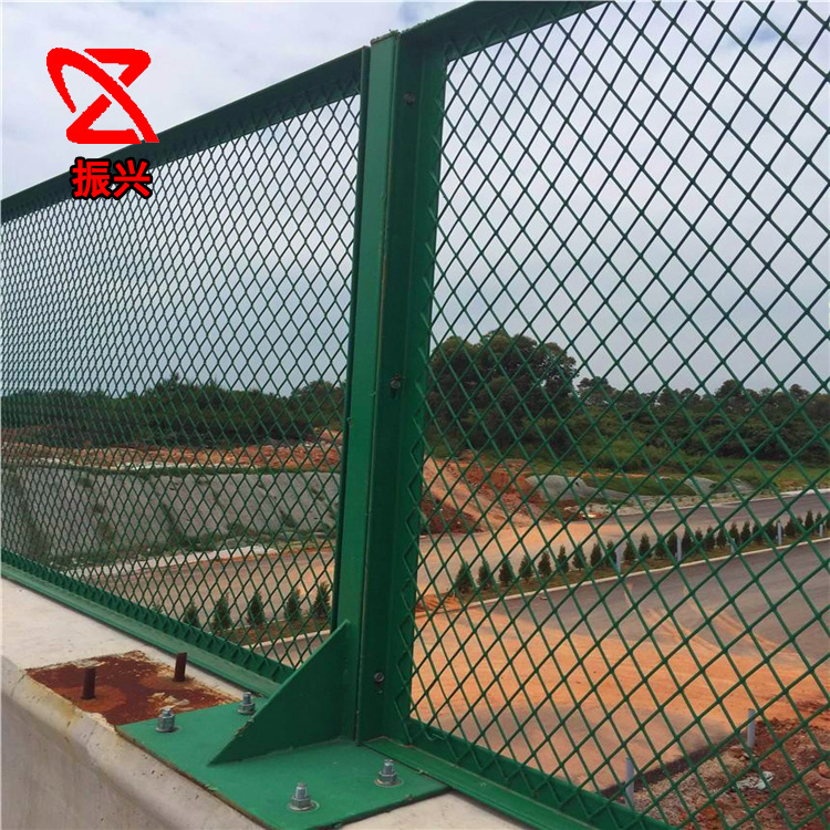 厂家供应 桥梁防抛网 轧花网护栏 轧花防落网 轧花网防护围栏